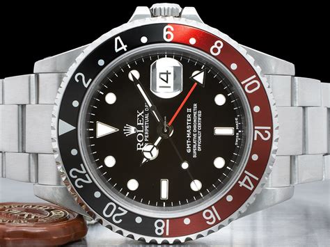 rolex nero rosso|Rolex 16710 Review: Timeless GMT Mastery at Your Fingertips.